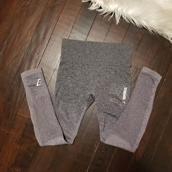 Gymshark Gray Ombre Leggings - Picture 2 of 7